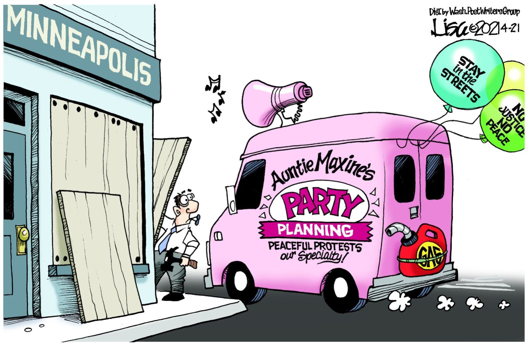 Lisa Benson cartoon